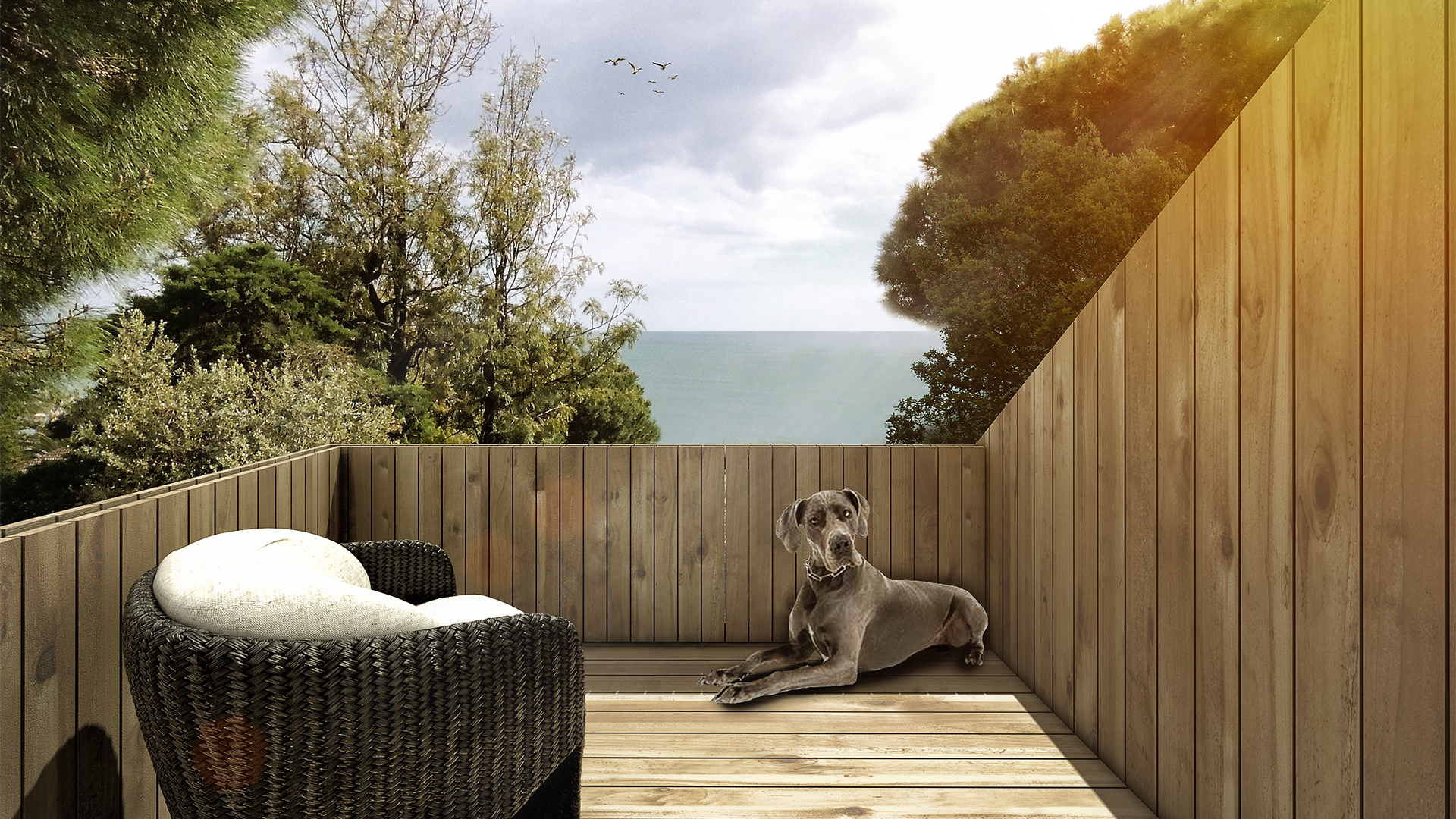 Refuge House Balcony